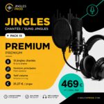 pack 5 jingles chantés studio +