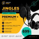 pack 5 jingles chantés studio +
