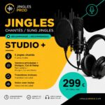pack 5 jingles chantés studio +